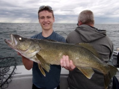 Lake Erie Walleye Fishing Charters Compensator located in Ashtabula Ohio